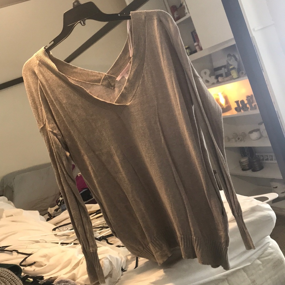 Tan sweater